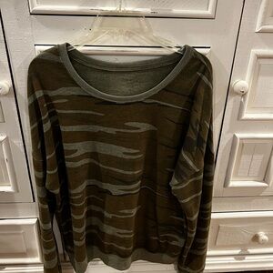 Zoe + Liv Camouflage Sweater